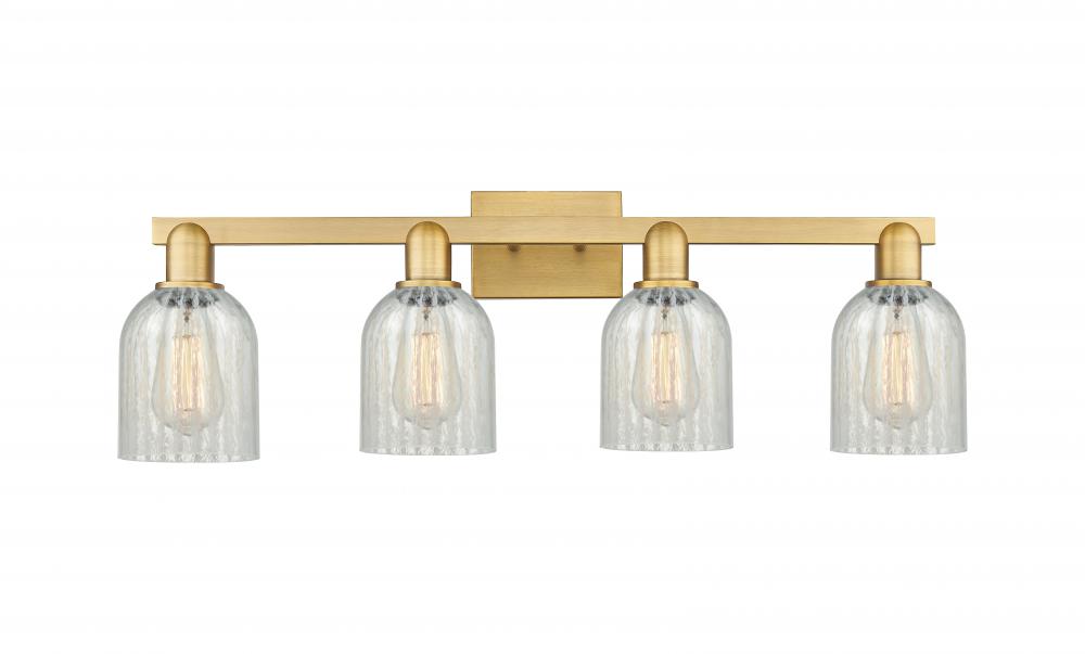 Caledonia - 4 Light - 32 inch - Brushed Brass - Bath Vanity Light