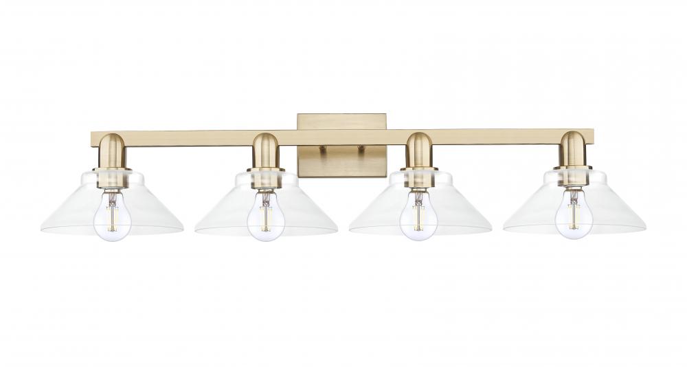 Orwell - 4 Light - 35 inch - Champagne Bronze - Bath Vanity Light