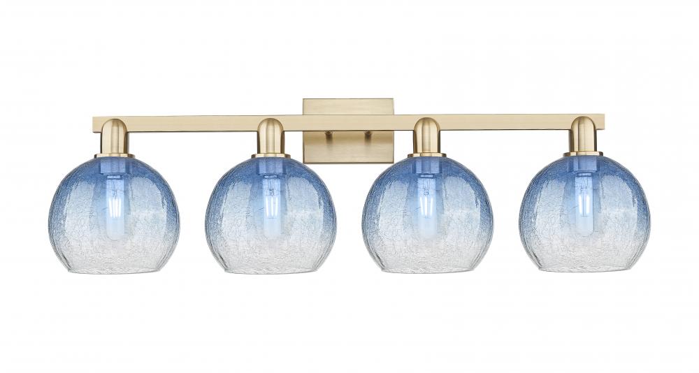 Brookhaven Globe - 4 Light - 36 inch - Champagne Bronze - Bath Vanity Light