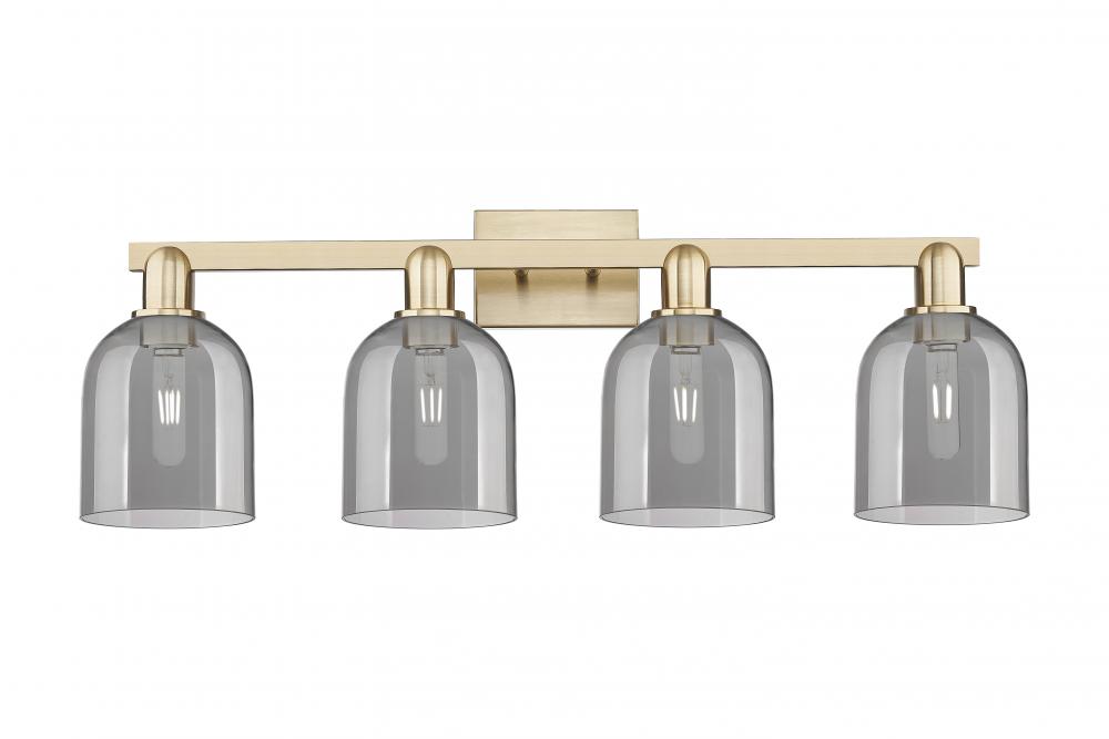 Bella - 4 Light - 33 inch - Champagne Bronze - Bath Vanity Light
