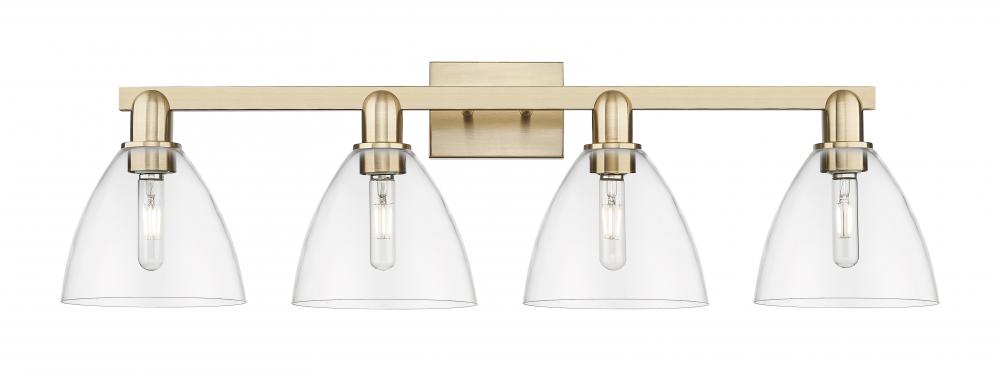 Bristol - 4 Light - 35 inch - Champagne Bronze - Bath Vanity Light