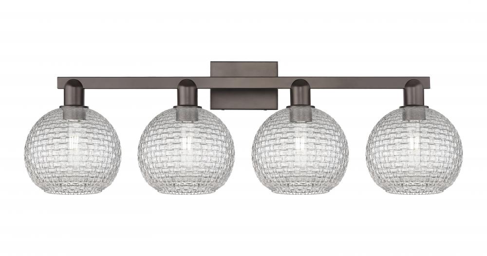 Athens - 4 Light - 35 inch - Oil Rubbed Bronze - Bath Vanity Light