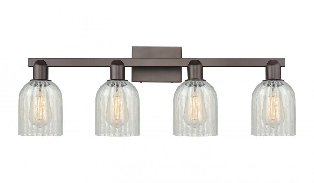 Caledonia - 4 Light - 32 inch - Oil Rubbed Bronze - Bath Vanity Light