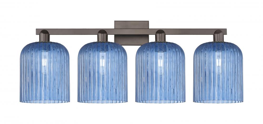 Bridal Veil - 4 Light - 35 inch - Oil Rubbed Bronze - Bath Vanity Light