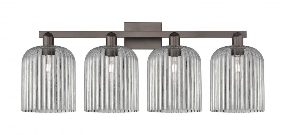 Bridal Veil - 4 Light - 35 inch - Oil Rubbed Bronze - Bath Vanity Light