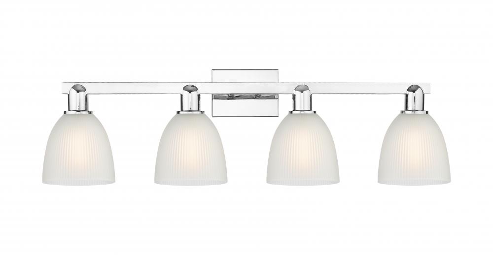 Castile - 4 Light - 33 inch - Polished Chrome - Bath Vanity Light