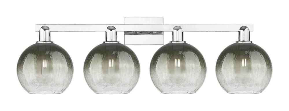 Brookhaven Globe - 4 Light - 36 inch - Polished Chrome - Bath Vanity Light