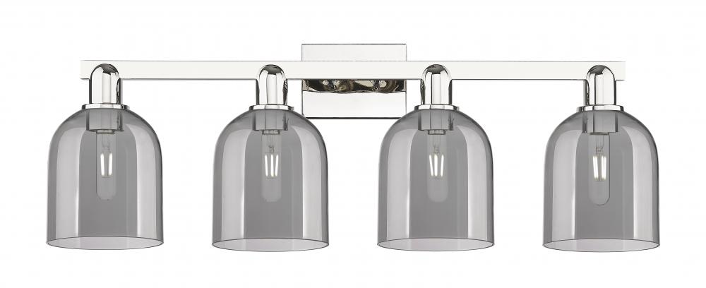 Bella - 4 Light - 33 inch - Polished Nickel - Bath Vanity Light