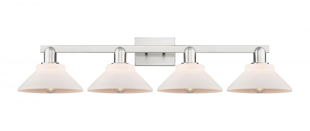 Orwell - 4 Light - 35 inch - Brushed Satin Nickel - Bath Vanity Light