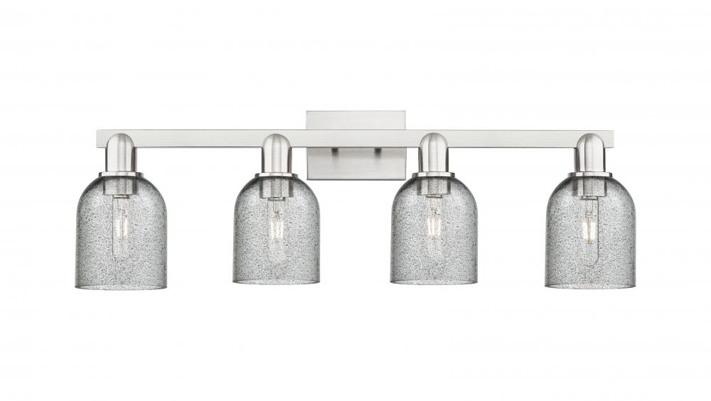 Caledonia - 4 Light - 32 inch - Brushed Satin Nickel - Bath Vanity Light