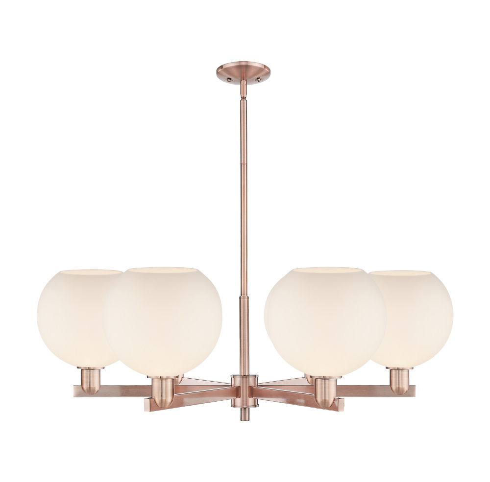 Athens - 6 Light - 40 inch - Antique Copper - Stem hung - Chandelier