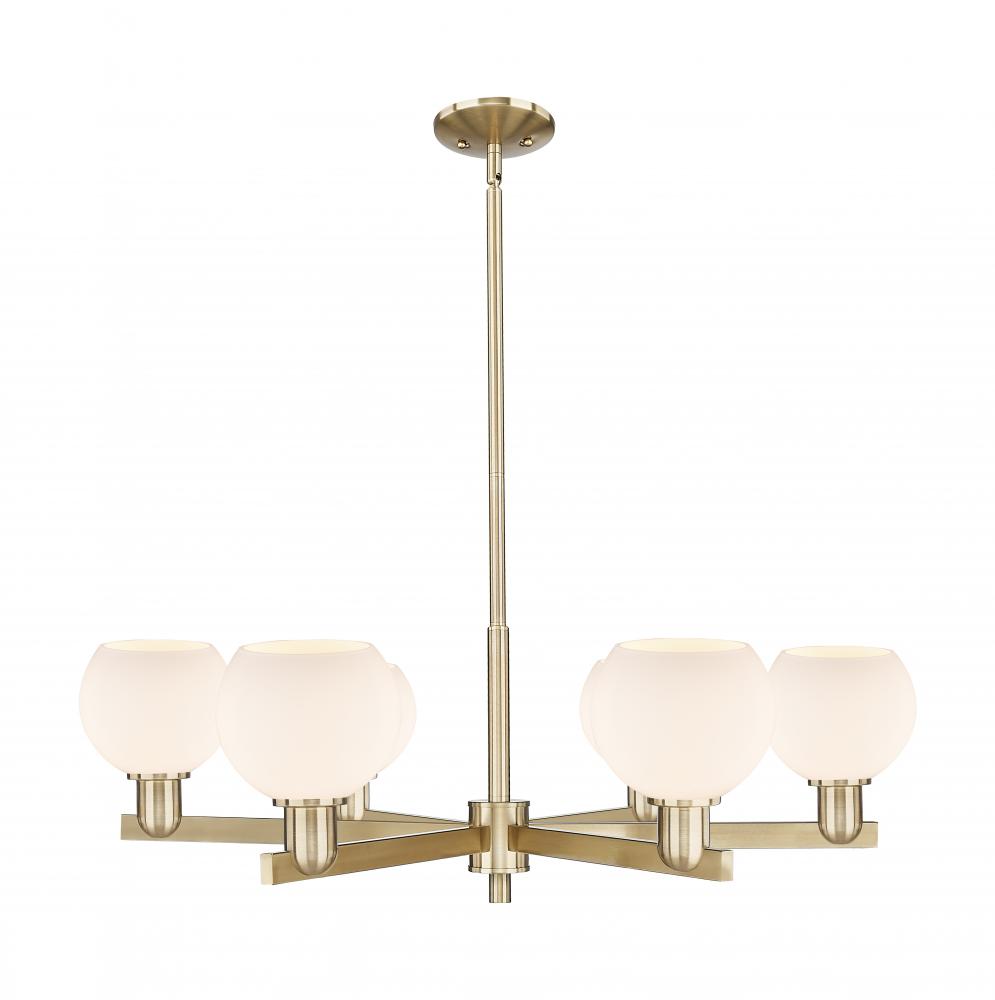 Athens - 6 Light - 36 inch - Champagne Bronze - Stem hung - Chandelier
