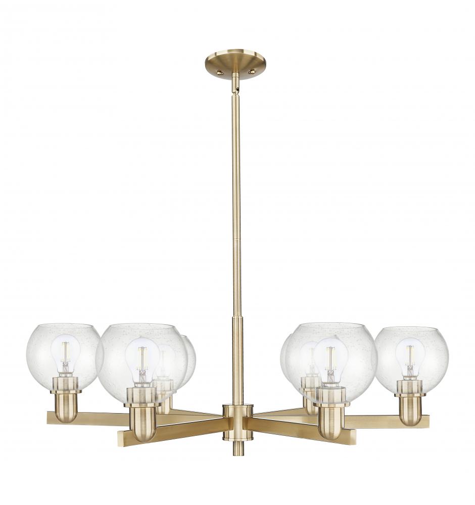 Athens - 6 Light - 36 inch - Champagne Bronze - Stem hung - Chandelier