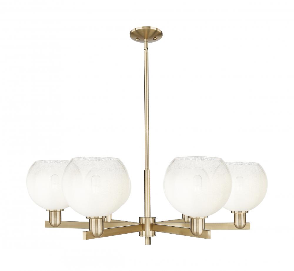 Brookhaven Globe - 6 Light - 24 inch - Champagne Bronze - Chandelier