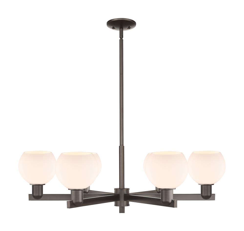 Athens - 6 Light - 36 inch - Oil Rubbed Bronze - Stem hung - Chandelier