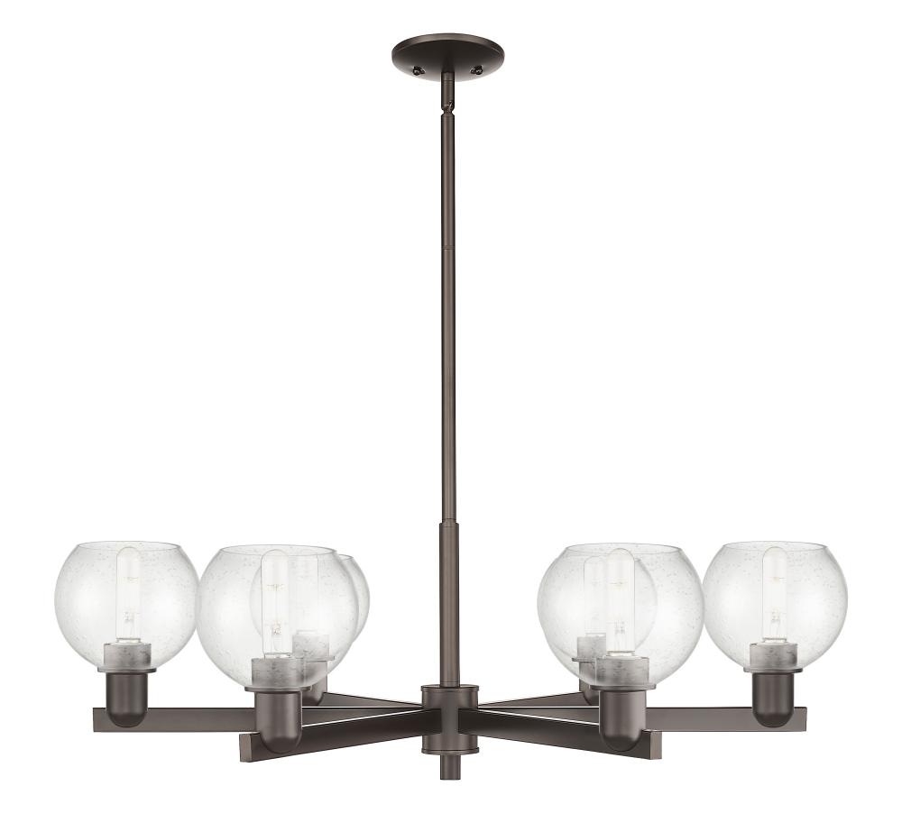 Athens - 6 Light - 36 inch - Oil Rubbed Bronze - Stem hung - Chandelier