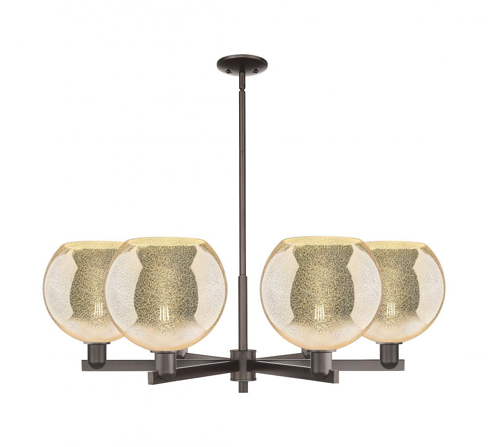 Athens - 6 Light - 40 inch - Oil Rubbed Bronze - Stem hung - Chandelier