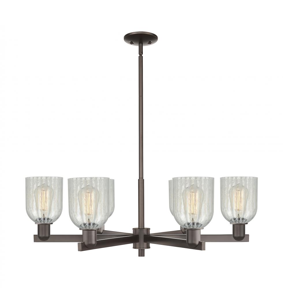 Caledonia - 6 Light - 35 inch - Oil Rubbed Bronze - Stem hung - Chandelier