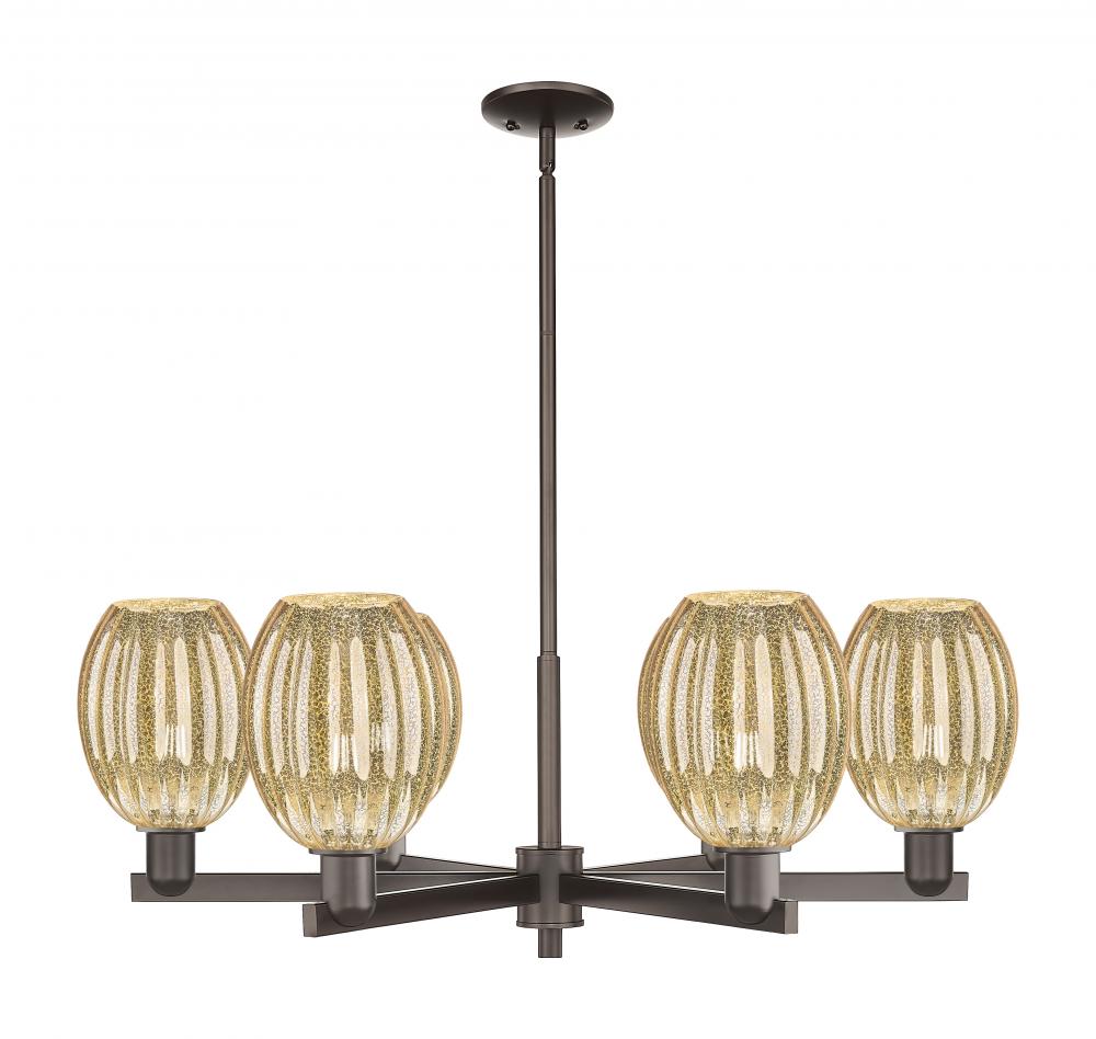 Preston Bulb - 6 Light - 24 inch - Oil Rubbed Bronze - Chandelier