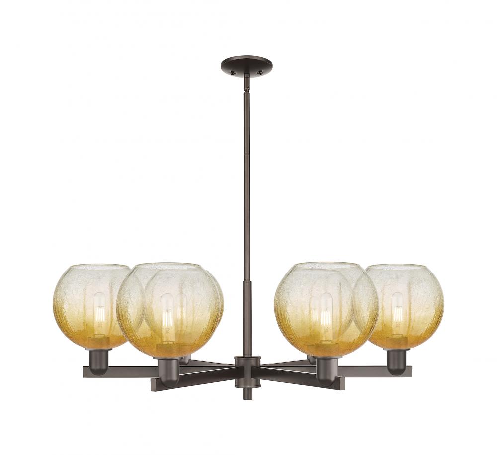 Brookhaven Globe - 6 Light - 24 inch - Oil Rubbed Bronze - Chandelier