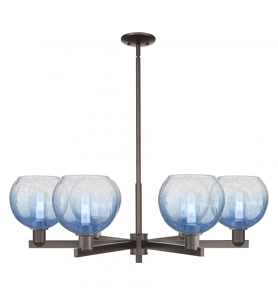 Brookhaven Globe - 6 Light - 24 inch - Oil Rubbed Bronze - Chandelier