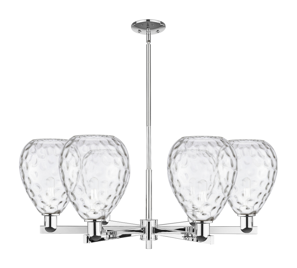 Waverly - 6 Light - 38 inch - Polished Chrome - Stem hung - Chandelier