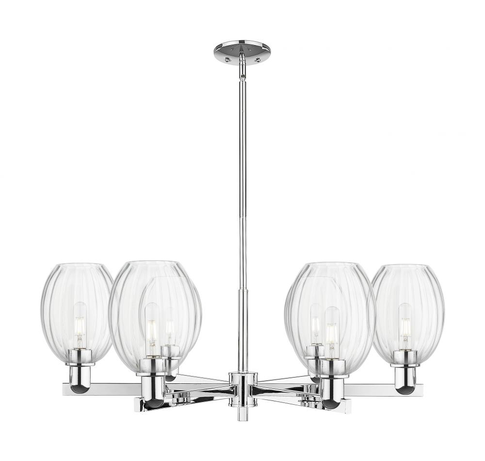Preston Bulb - 6 Light - 24 inch - Polished Chrome - Chandelier
