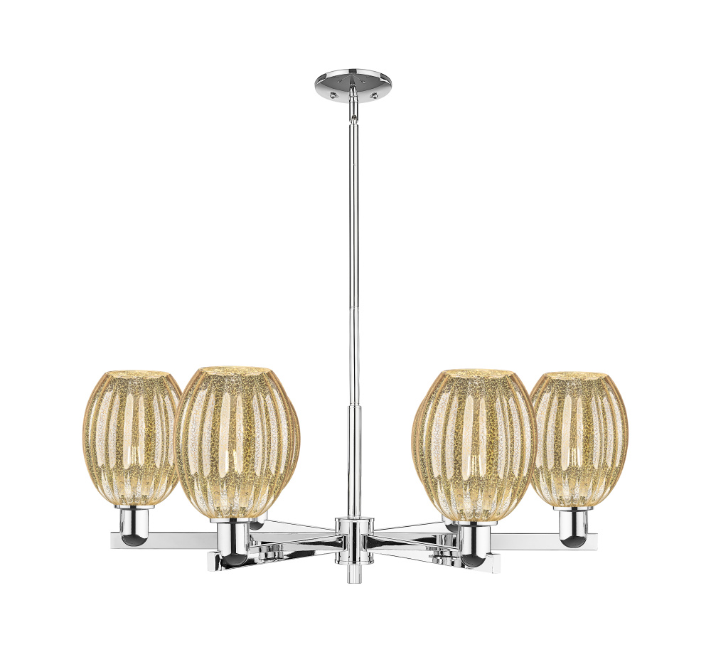 Preston Bulb - 6 Light - 24 inch - Polished Chrome - Chandelier