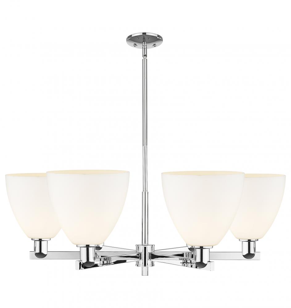 Bristol - 6 Light - 39 inch - Polished Chrome - Stem hung - Chandelier