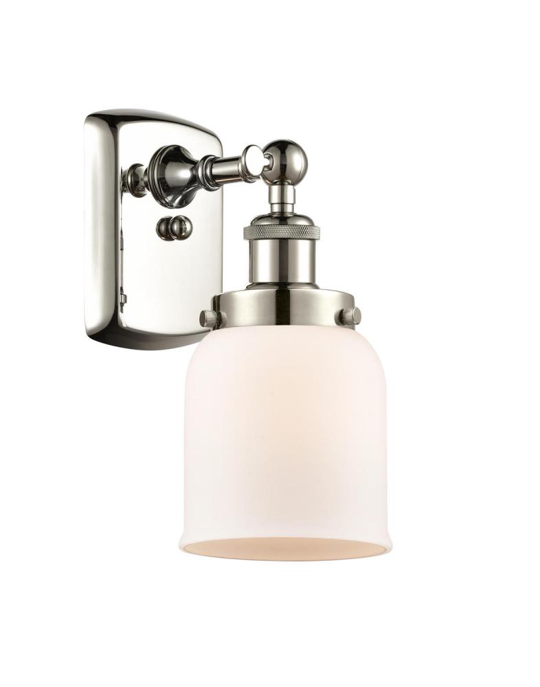 Bell - 1 Light - 5 inch - Polished Nickel - Sconce