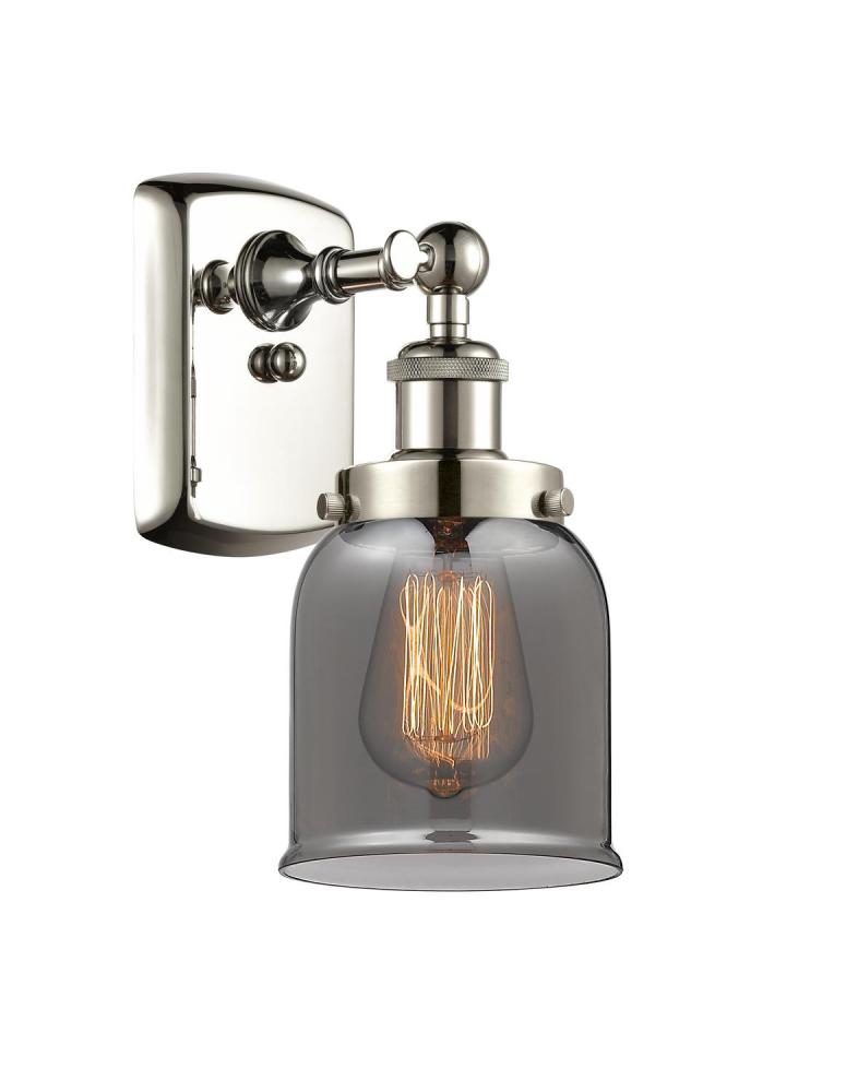 Bell - 1 Light - 5 inch - Polished Nickel - Sconce