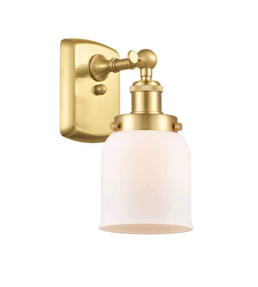 Bell - 1 Light - 5 inch - Satin Gold - Sconce