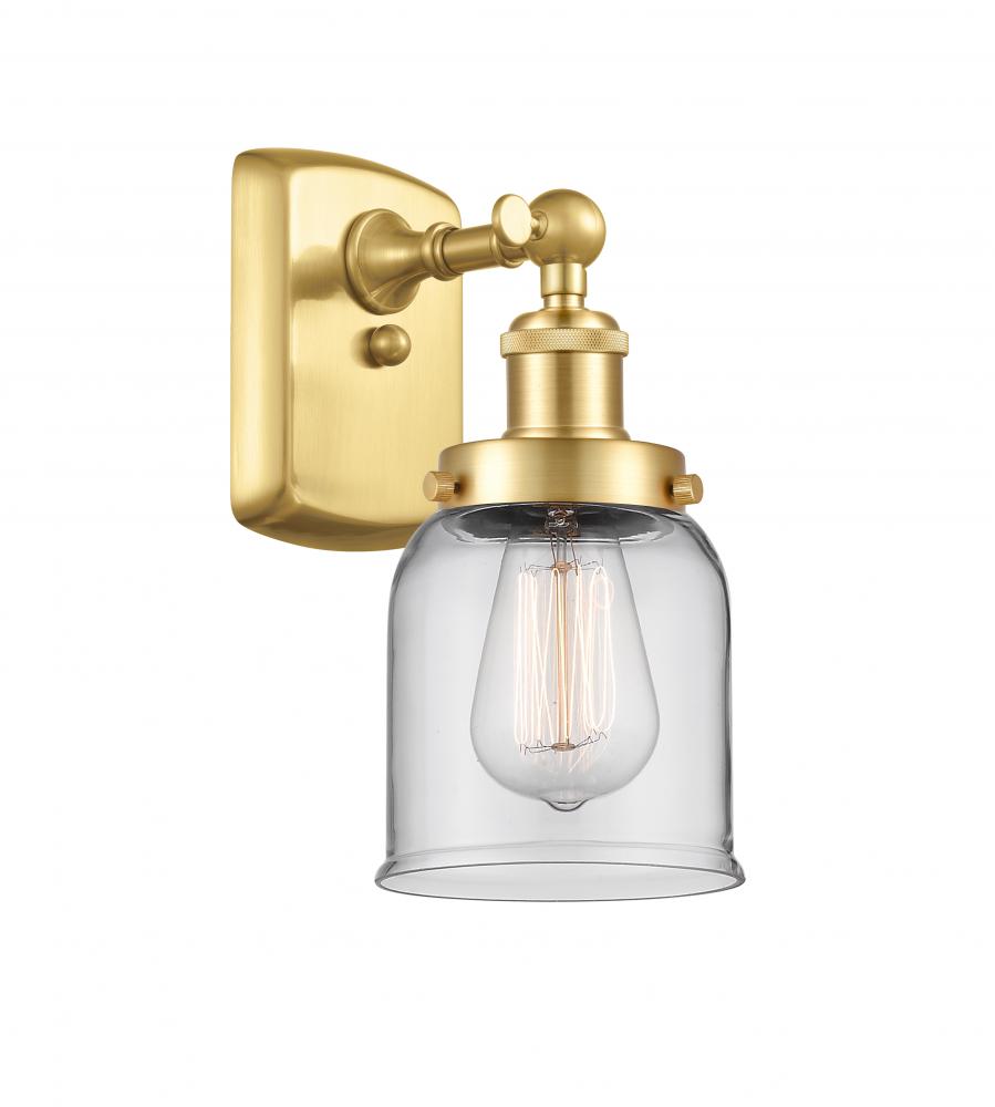 Bell - 1 Light - 5 inch - Satin Gold - Sconce