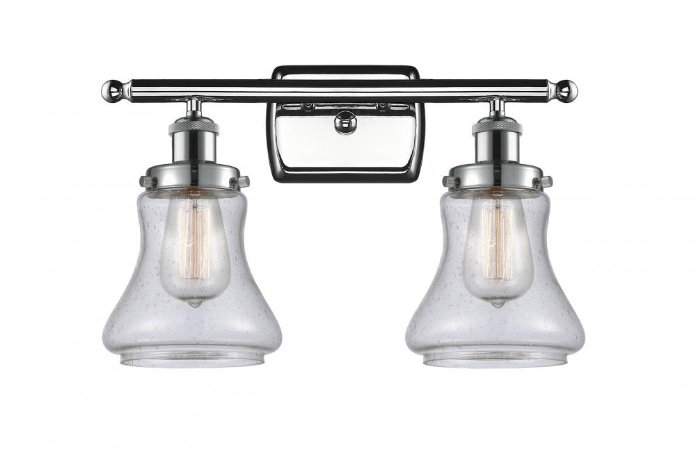 Bellmont - 2 Light - 16 inch - Polished Chrome - Bath Vanity Light