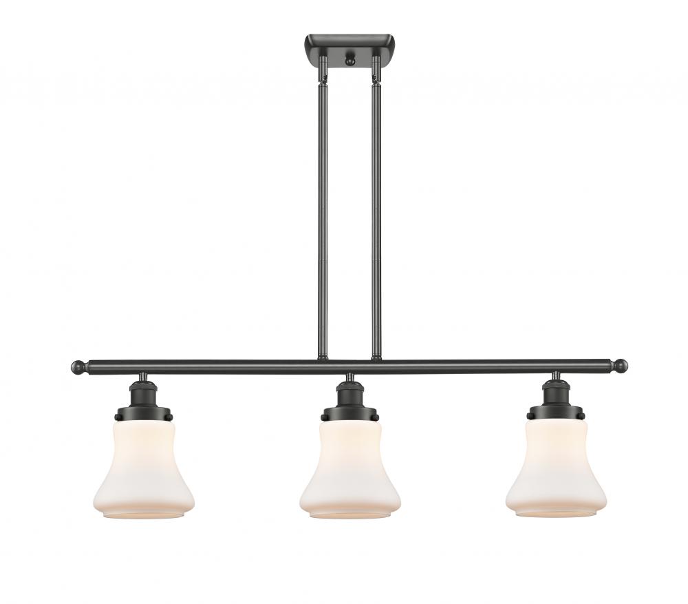 Bellmont - 3 Light - 36 inch - Oil Rubbed Bronze - Stem Hung - Island Light