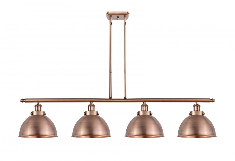 Derby - 4 Light - 48 inch - Antique Copper - Stem Hung - Island Light