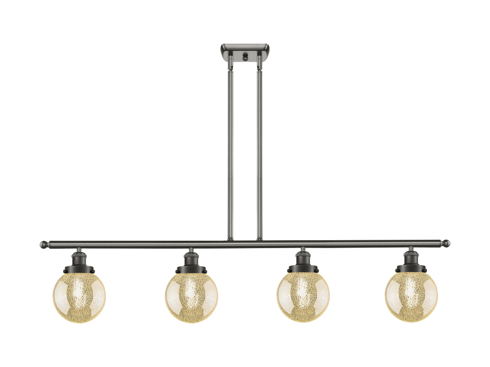 Beacon - 4 Light - 48 inch - Oil Rubbed Bronze - Stem Hung - Island Light