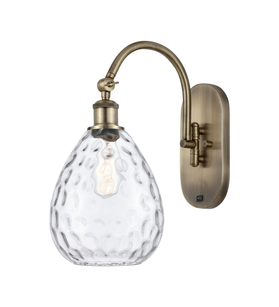 Waverly - 1 Light - 8 inch - Antique Brass - Sconce