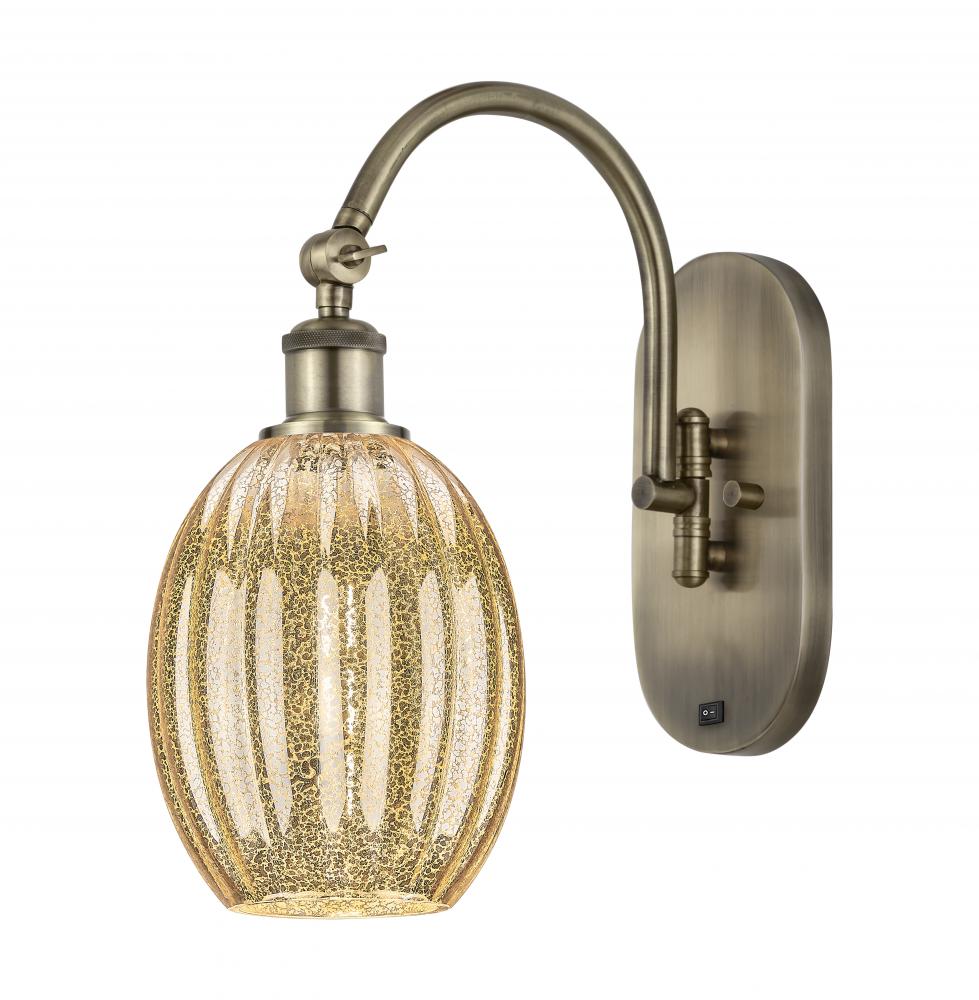 Preston Bulb - 1 Light - 6 inch - Antique Brass - Sconce