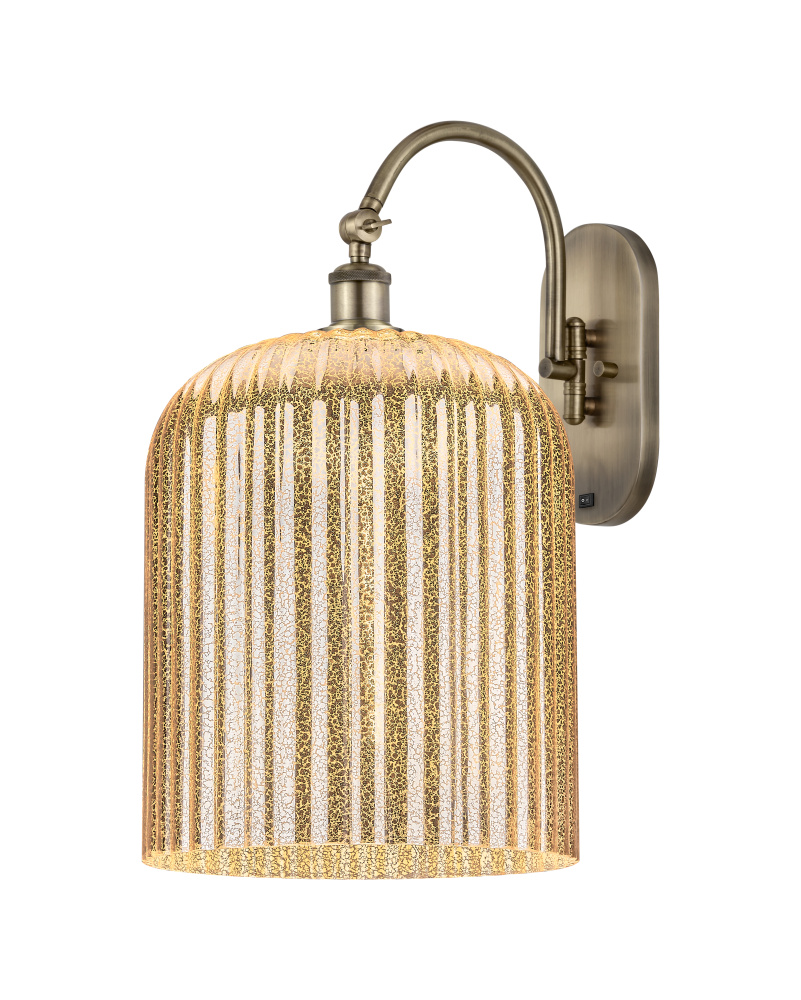 Bridal Veil - 1 Light - 12 inch - Antique Brass - Sconce