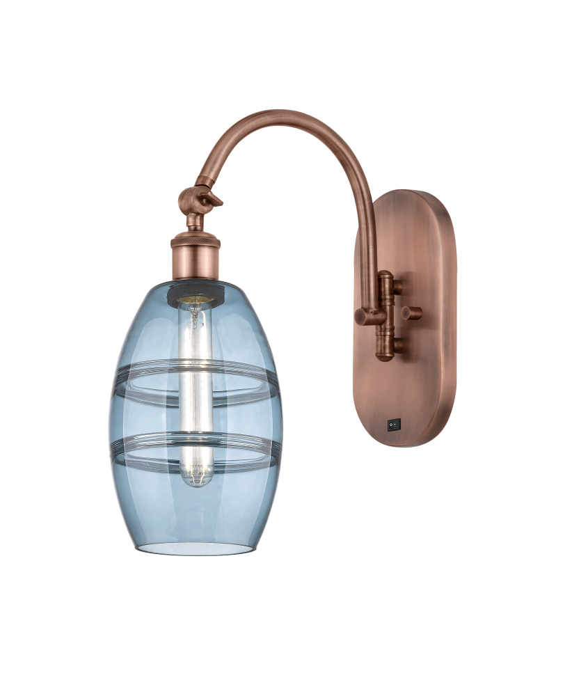 Vaz - 1 Light - 6 inch - Antique Copper - Adjustable - Sconce