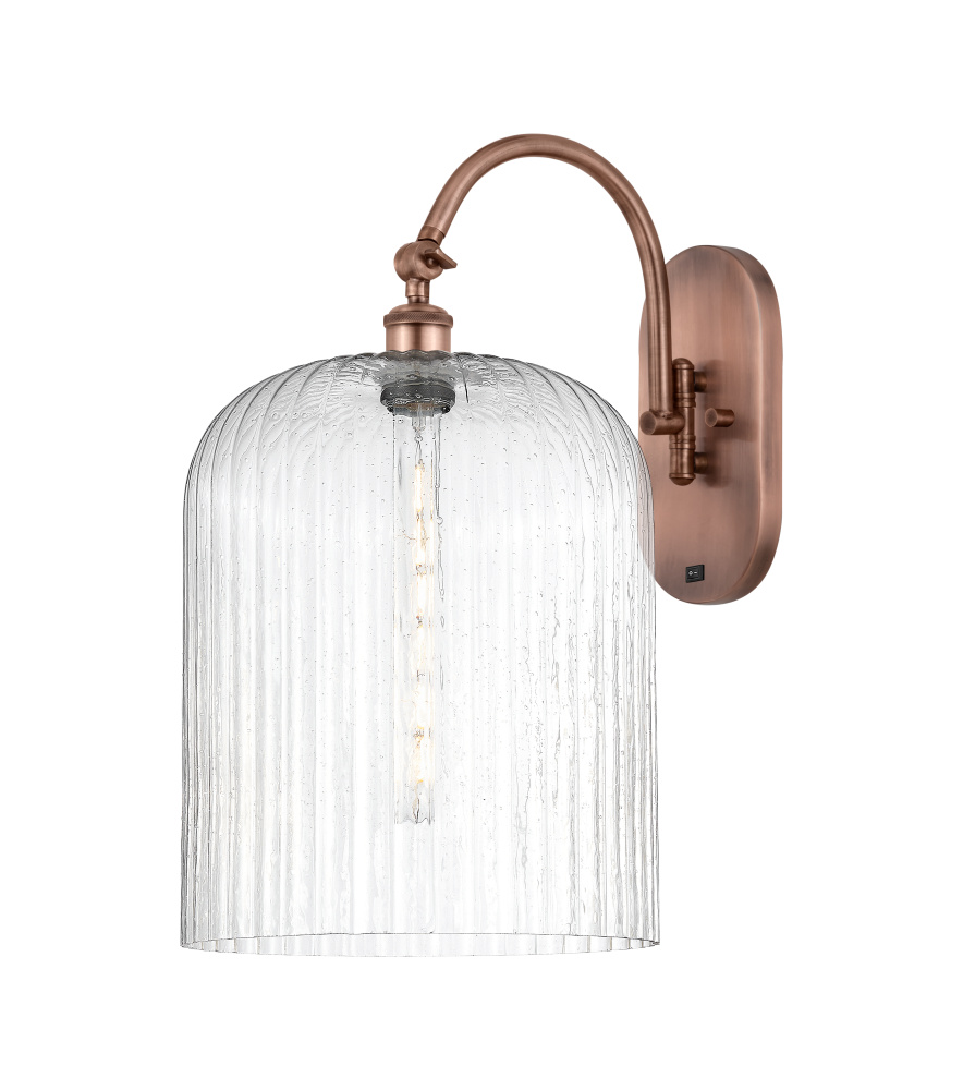 Bridal Veil - 1 Light - 12 inch - Antique Copper - Sconce