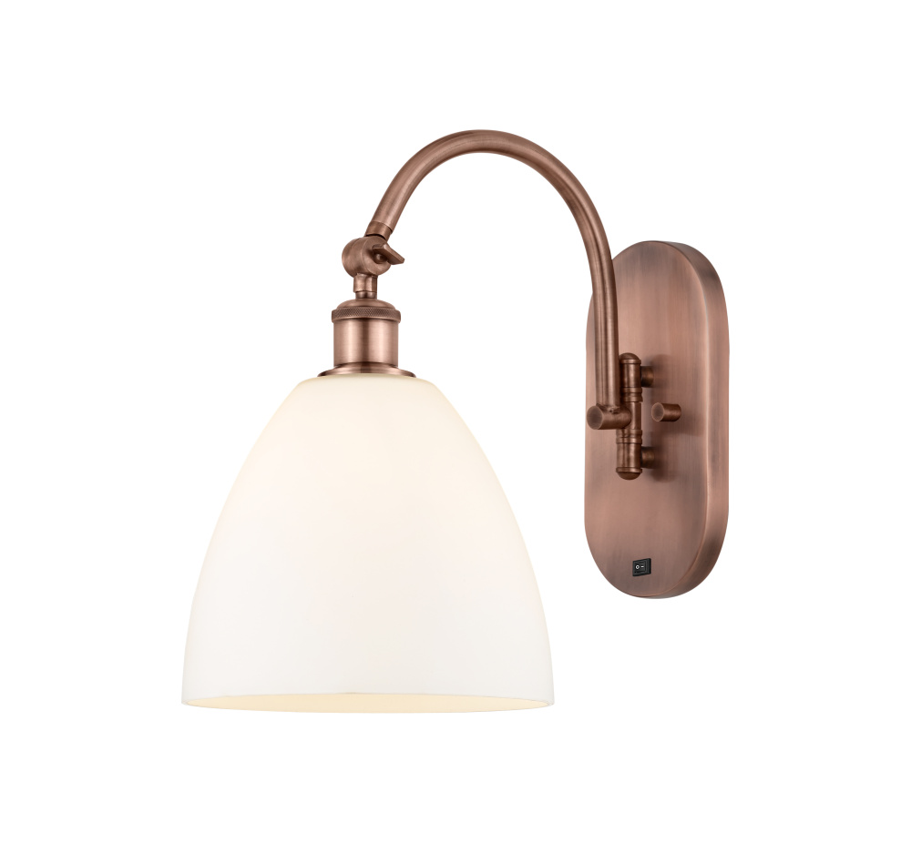 Bristol - 1 Light - 9 inch - Antique Copper - Sconce