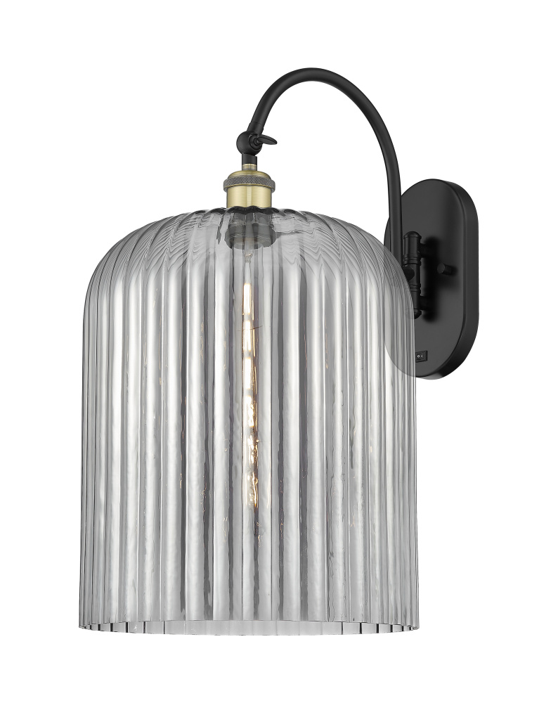 Bridal Veil - 1 Light - 12 inch - Black Antique Brass - Sconce