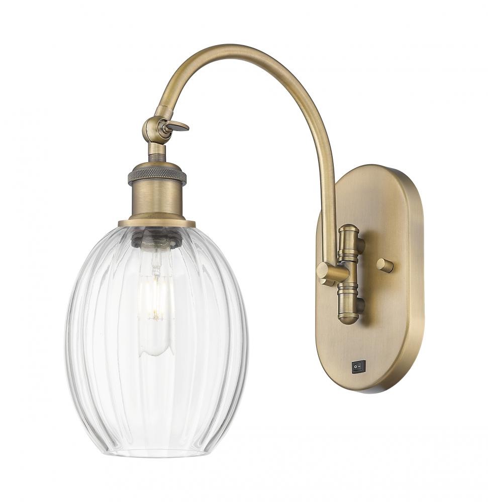 Preston Bulb - 1 Light - 6 inch - Brushed Brass - Sconce