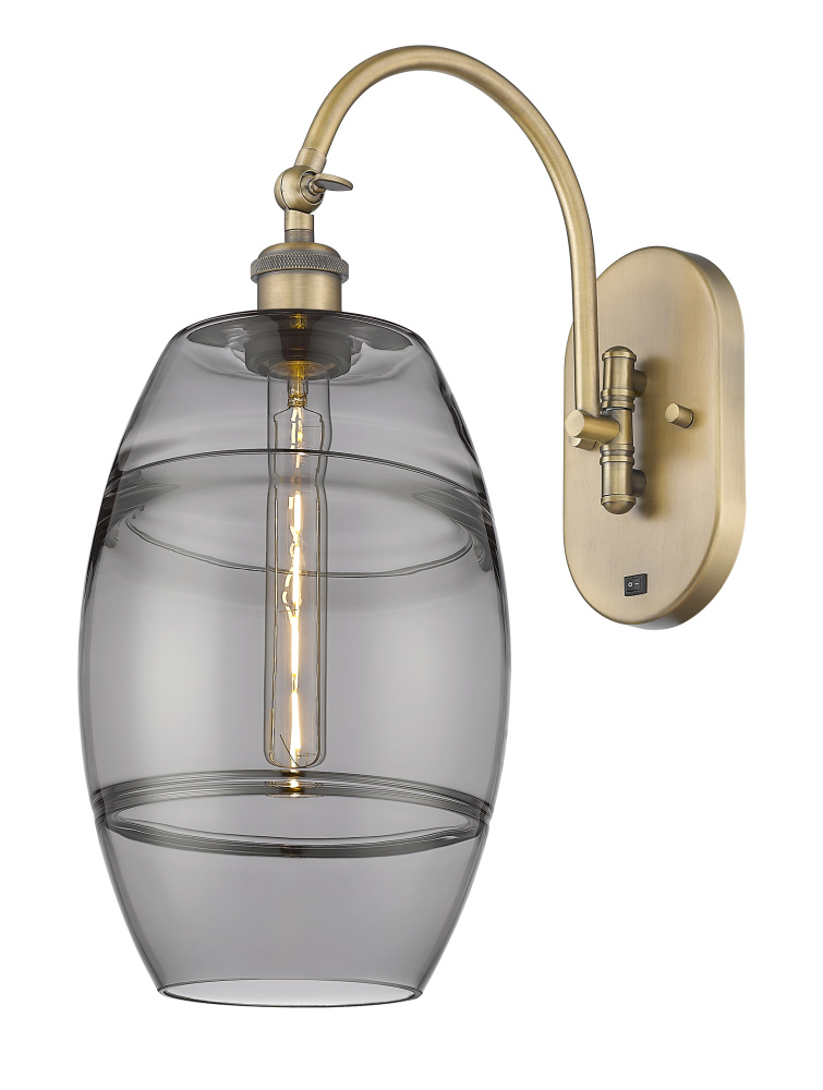 Vaz - 1 Light - 8 inch - Brushed Brass - Adjustable - Sconce