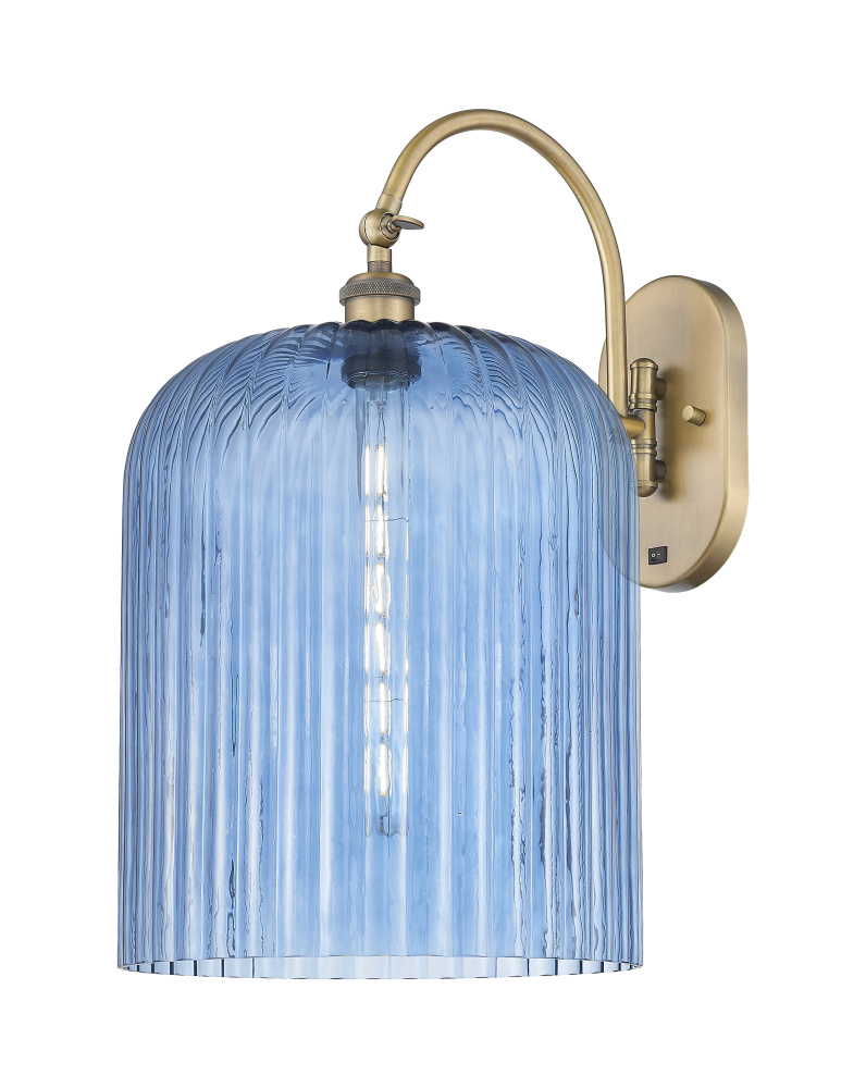 Bridal Veil - 1 Light - 12 inch - Brushed Brass - Sconce