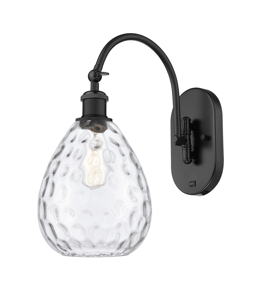 Waverly - 1 Light - 8 inch - Matte Black - Sconce