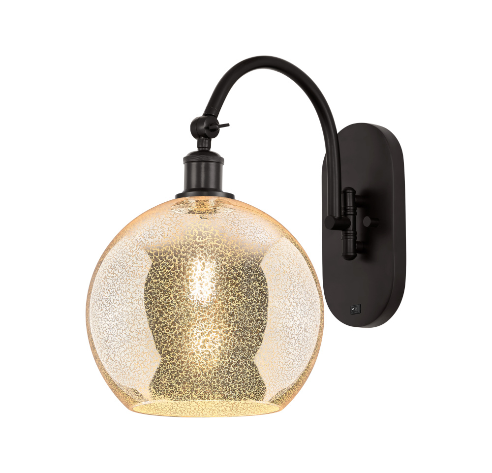 Athens - 1 Light - 10 inch - Oil Rubbed Bronze - Adjustable - Sconce