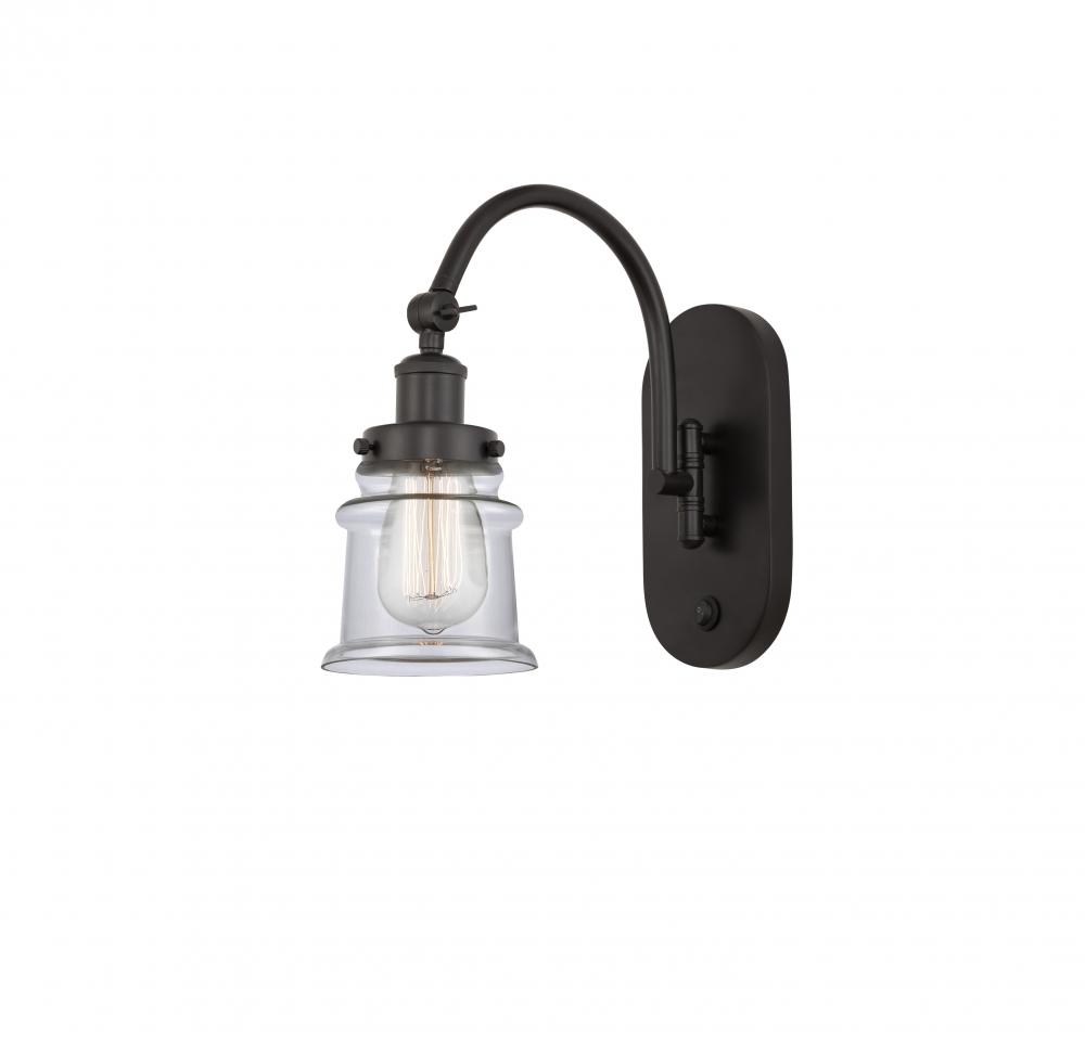 Canton - 1 Light - 7 inch - Oil Rubbed Bronze - Adjustable Swing Arm